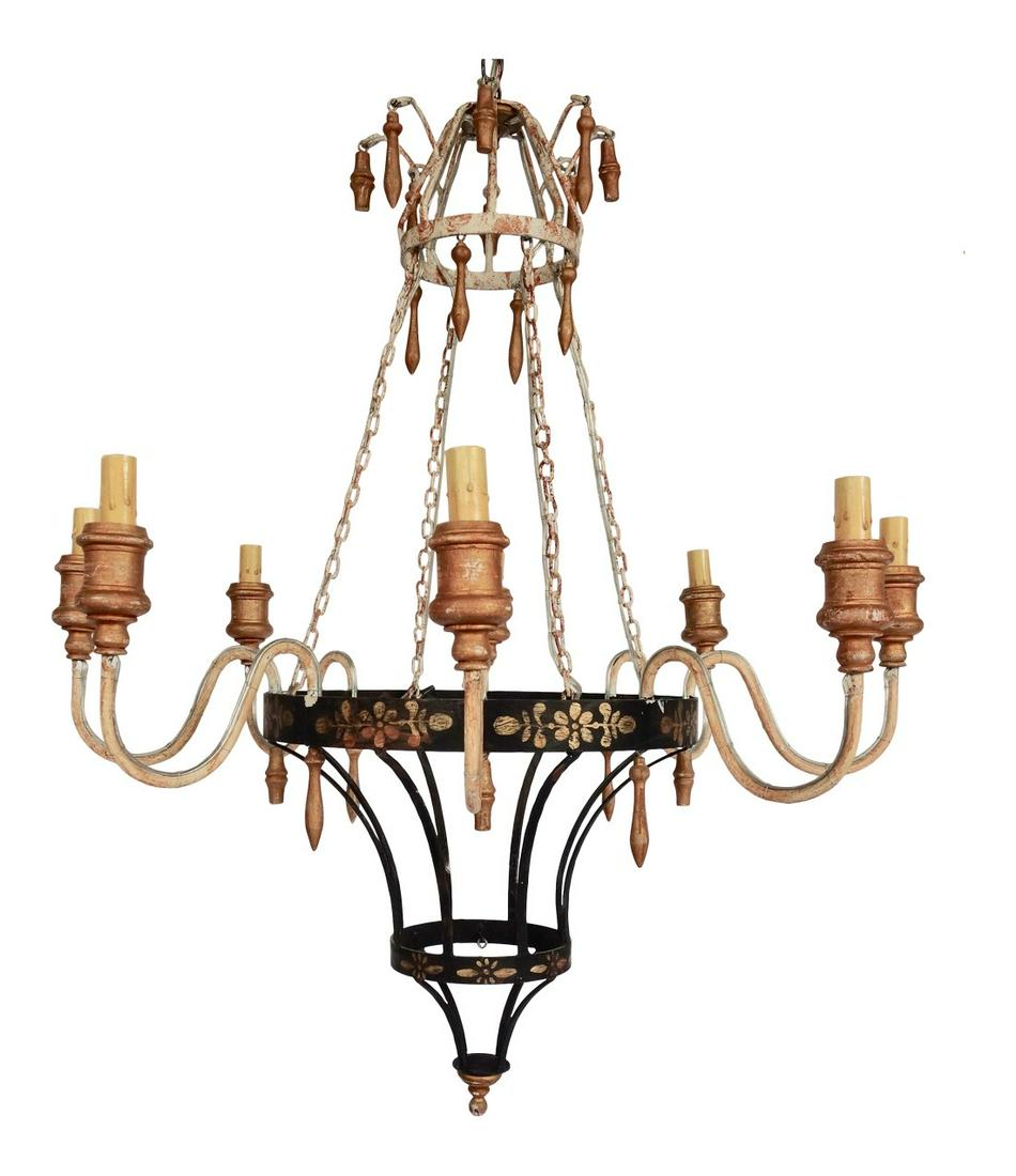 1940s French Country Chandelier (1 of 10)