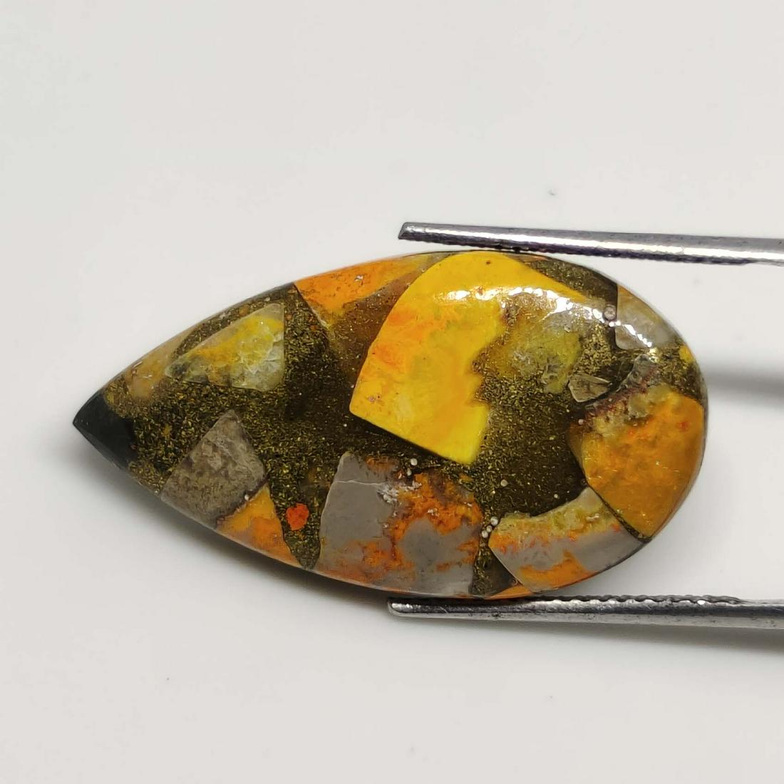 16.35 ct Composite Copper Bumble Bee Jasper (1 of 2)