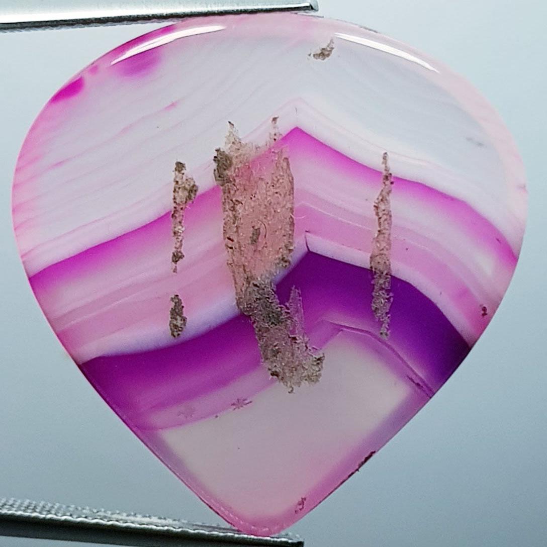 36.72 Ctz Natural Pink Lace Agate (1 of 4)