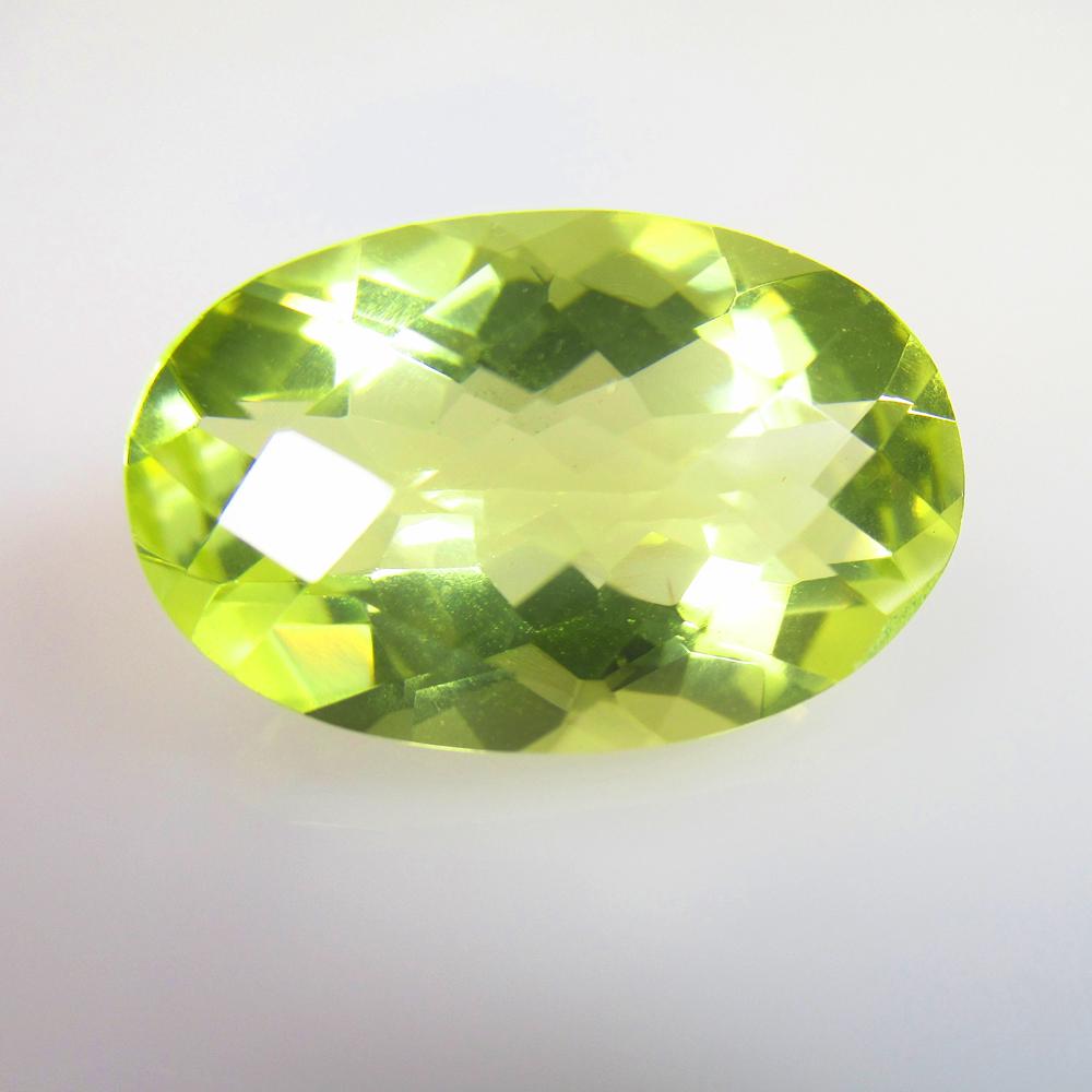 13.35 Ctw Natural Lemon Quartz Oval Cut: No Reserve! Title: 13.35 Ctw Natural Lemon Quartz Oval Cut Stone Clarity: VVS Gemstones: Natural Lemon Quartz Carat Weights: 13.35 Size/Dimensions: 20.30 x 13.10 x 9.30 mm Additional Information: Top 