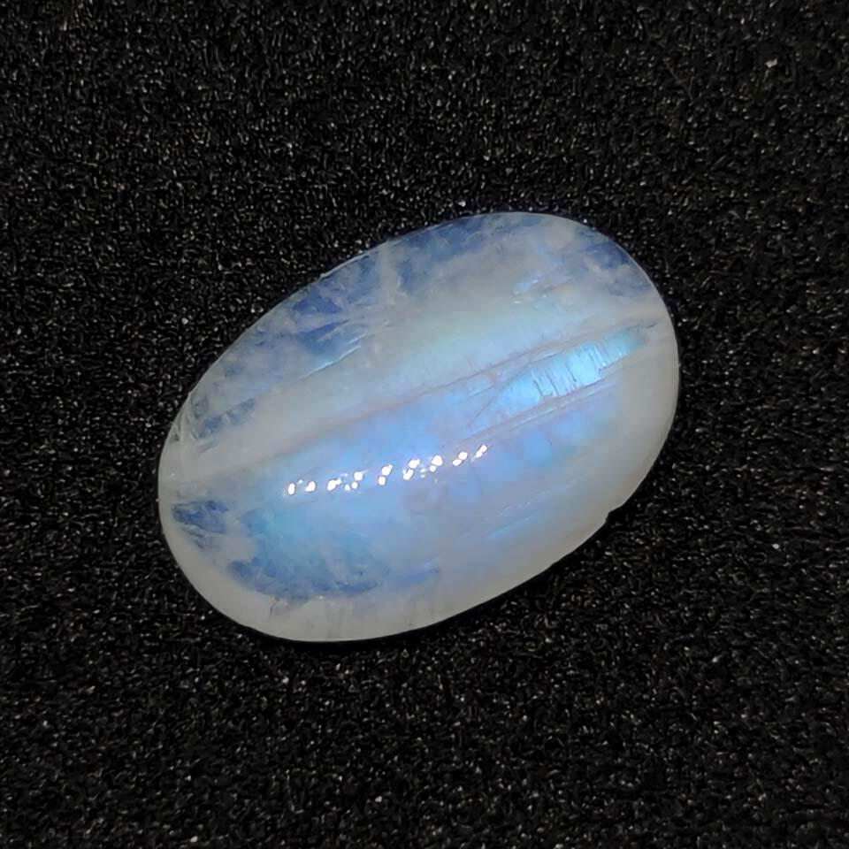 2.90 ct Natural White Rainbow Moonstone (1 of 1)