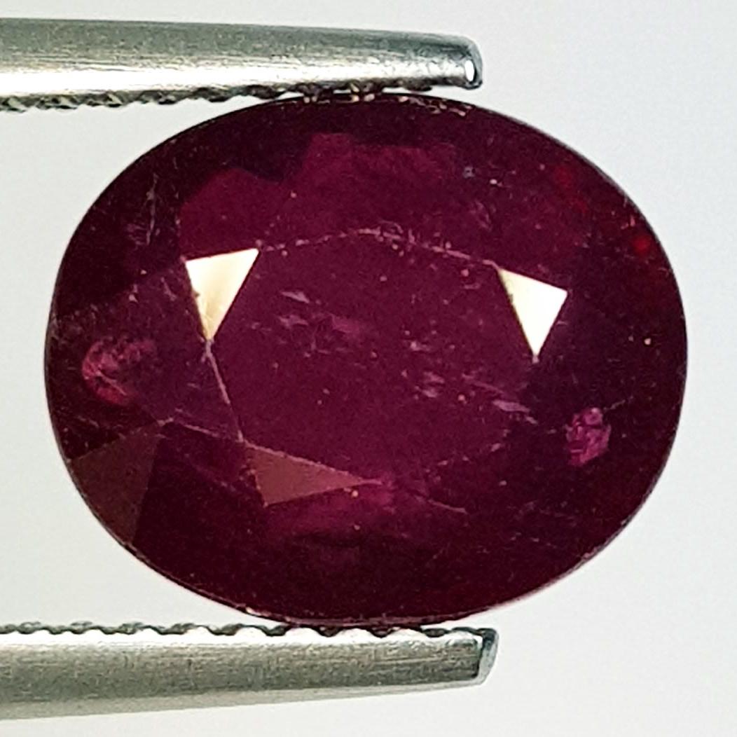 5.33 Ctz Natural Red Ruby (1 of 4)