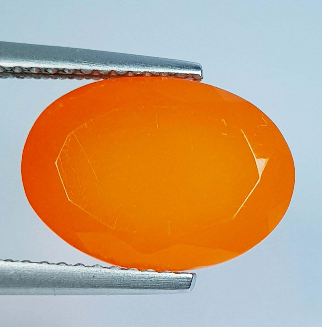 3.75 Ctz Natural Mexicon Orange Fire Opal (1 of 4)