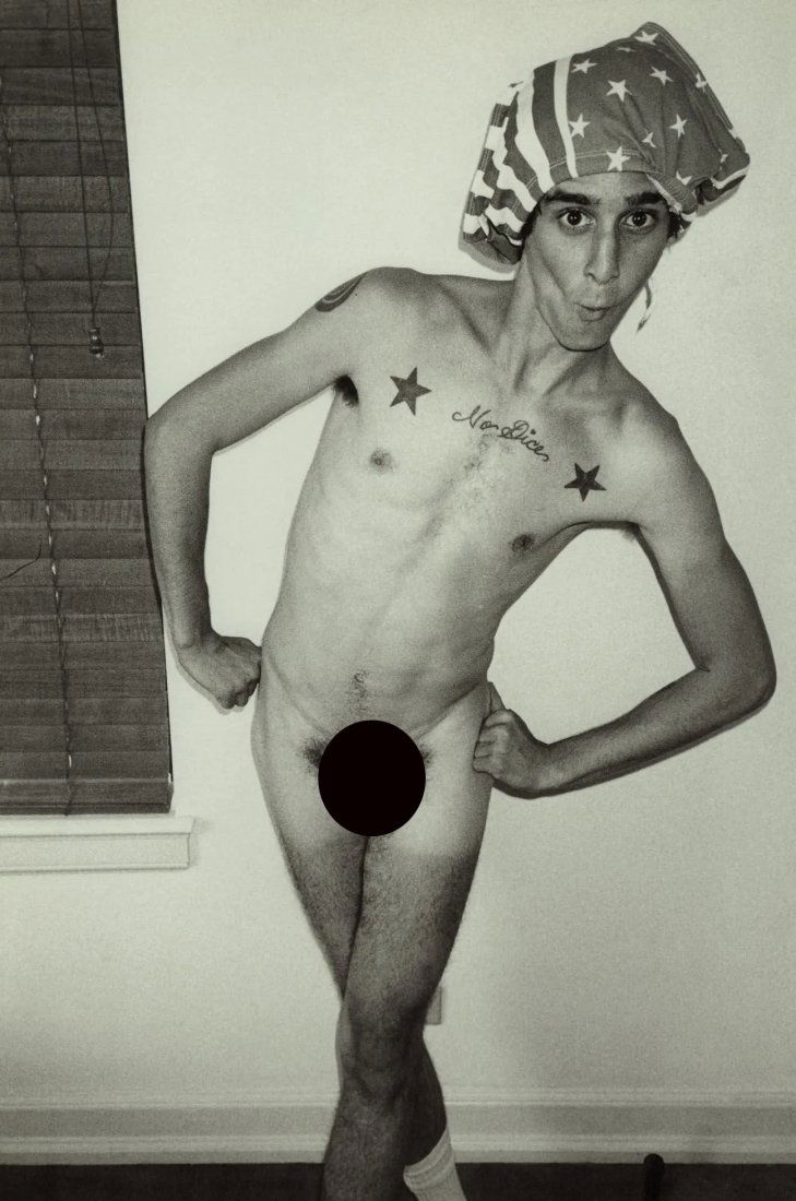 TERRY RICHARDSON - Untitled, Male nude (No Dice): Artist: TERRY RICHARDSON Print Title: Untitled, Male nude (No Dice) Medium: photolithograph Printed 2000s in Germany Image size (inches) approx. 13 x 8.5” Reserve: $35.00 Shipping: Domestic: Fla