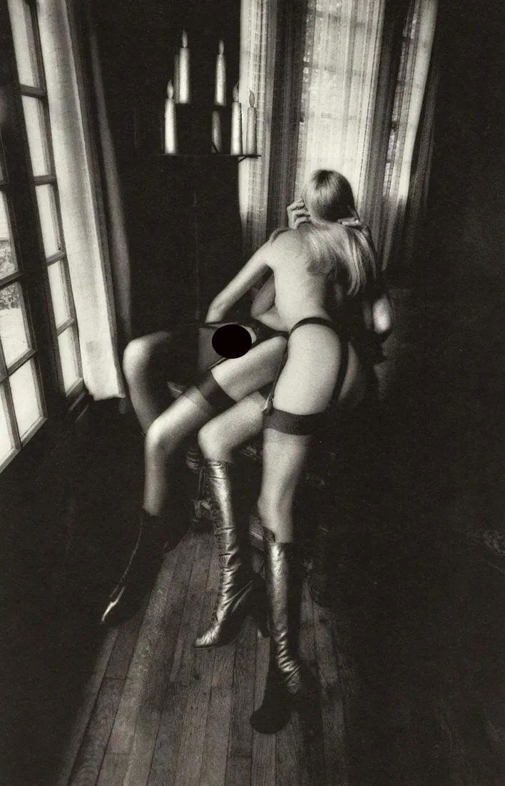 JEANLOUP SIEFF- Female Nudes: Artist: JEANLOUP SIEFF Print Title: Female Nudes Medium: Duotone Photo-lithograph Printed 1980s in Germany Image size (inches) approx. 9 x 5.75” Jeanloup Sieff (1933-2000) was a French photogra