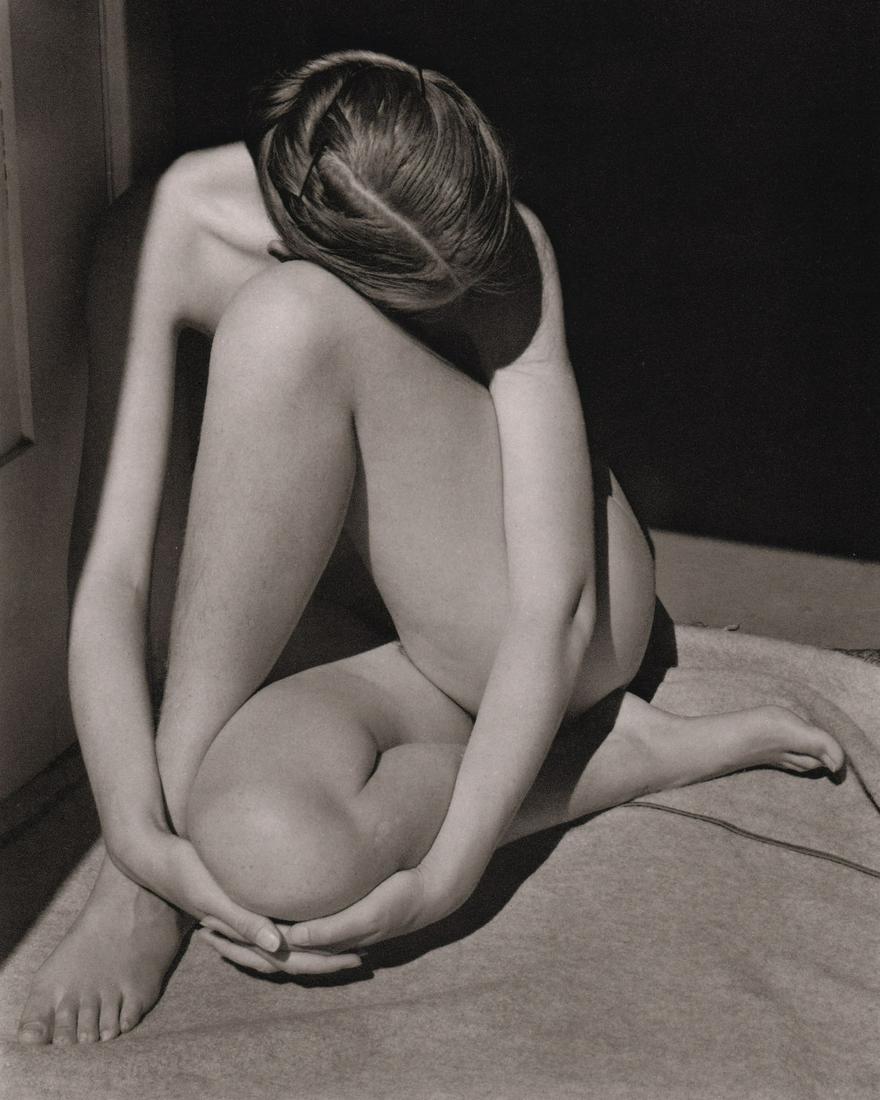 EDWARD WESTON - Nude, 1936: Artist: EDWARD WESTON Print Title: Nude, 1936 Medium: Vintage Authentic Photoengraving Printed in the USA in the 1970’s Image Size approx: 7 x 5.5” Edward Weston 1886-1958) was a 20th-cent