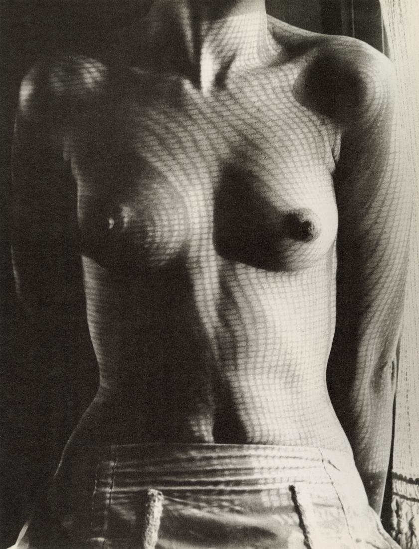 MAN RAY - Lee Miller, 1930: Artist: Man Ray Title: Lee Miller, 1930 Medium: Photo Litho, 1995, Italy Dimensions: 10.25x13.4" Description: Heat Wax Mounted on 12x16" Conservation Board Artist Bio: Man Ray, original name Emmanuel