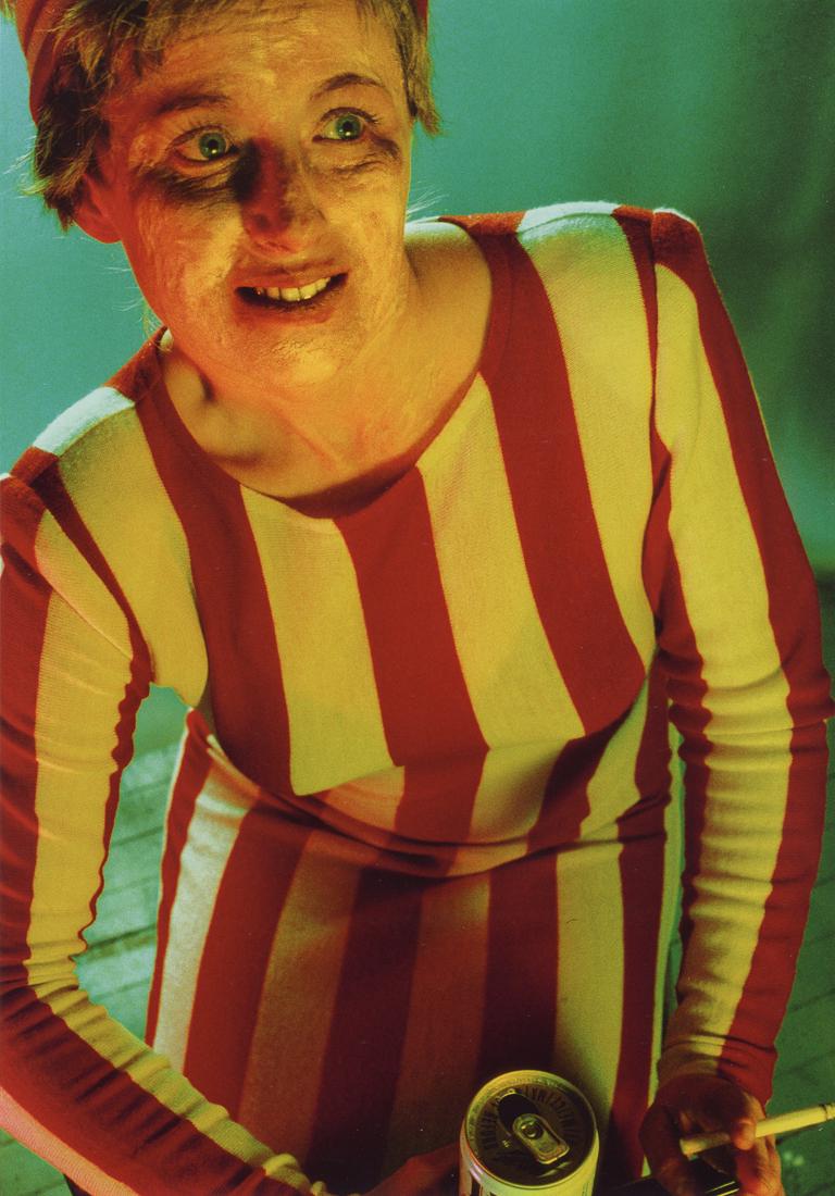 CINDY SHERMAN - Untitled #132, 1984: Artist: Cindy Sherman Title: Untitled #132, 1984 Medium: Photo Litho, 2012, Italy Dimensions: 6.55x9.35" Description: Heat Wax Mounted on 11x14" Conservation Board Artist Bio: Cindy Sherman is an Amer