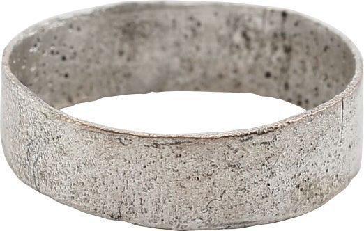 VIKING WOMAN'S WEDDING RING, 9th-11th CENTURY, SZ 7 3/4 (1 of 4)