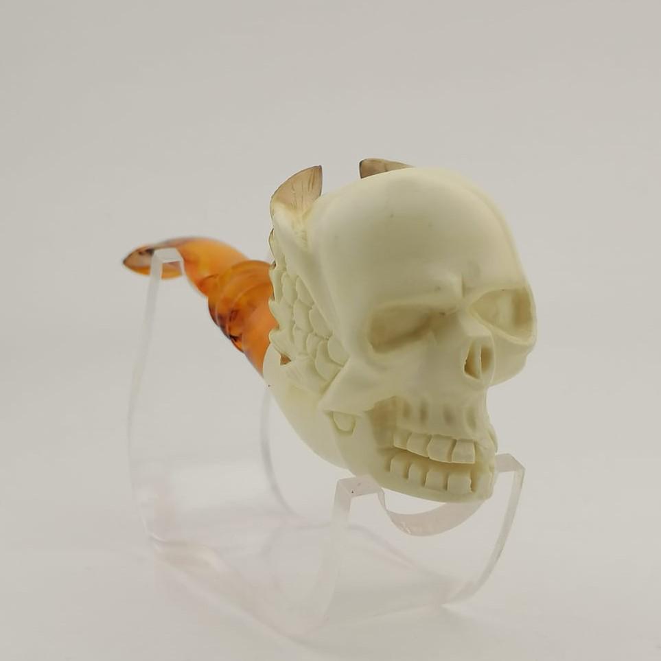 Skull Meerschaum Pipe (1 of 8)