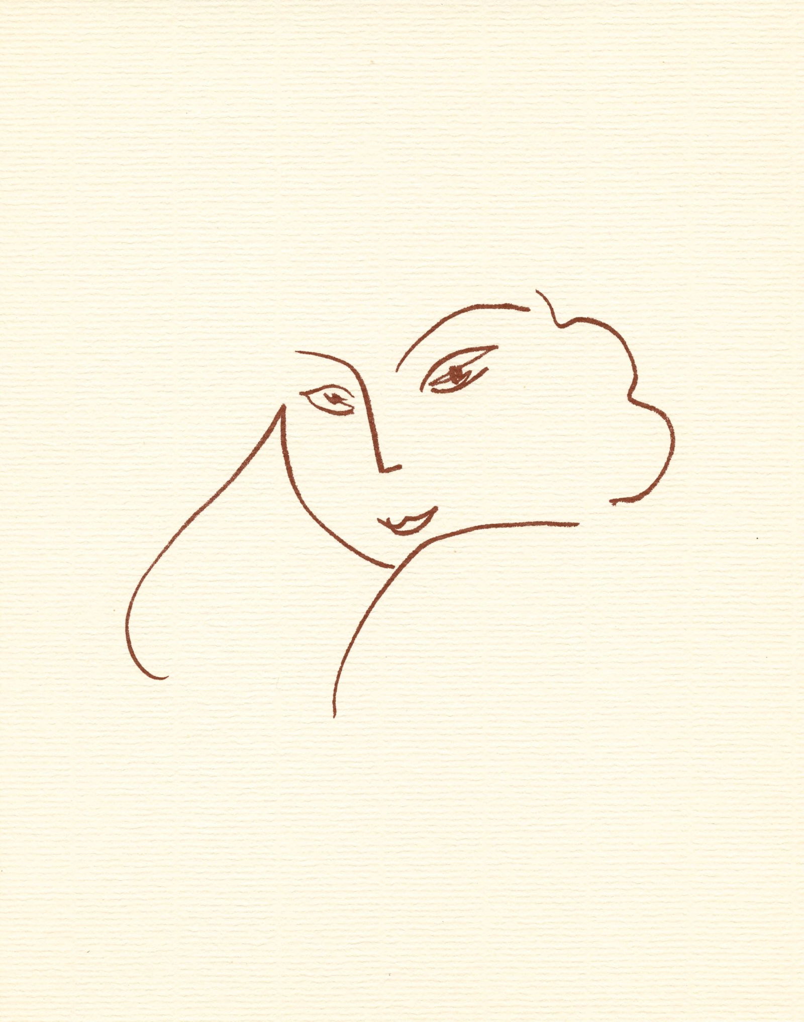 Henri Matisse lithograph | Florilege de Ronsard (1 of 1)