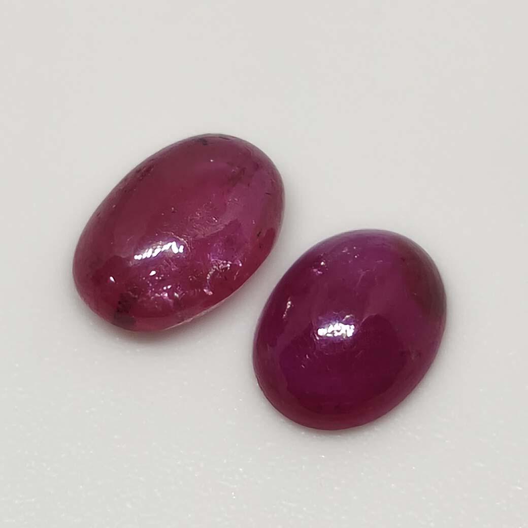 2.45 ct Natural Red Ruby Cab Lot (1 of 1)