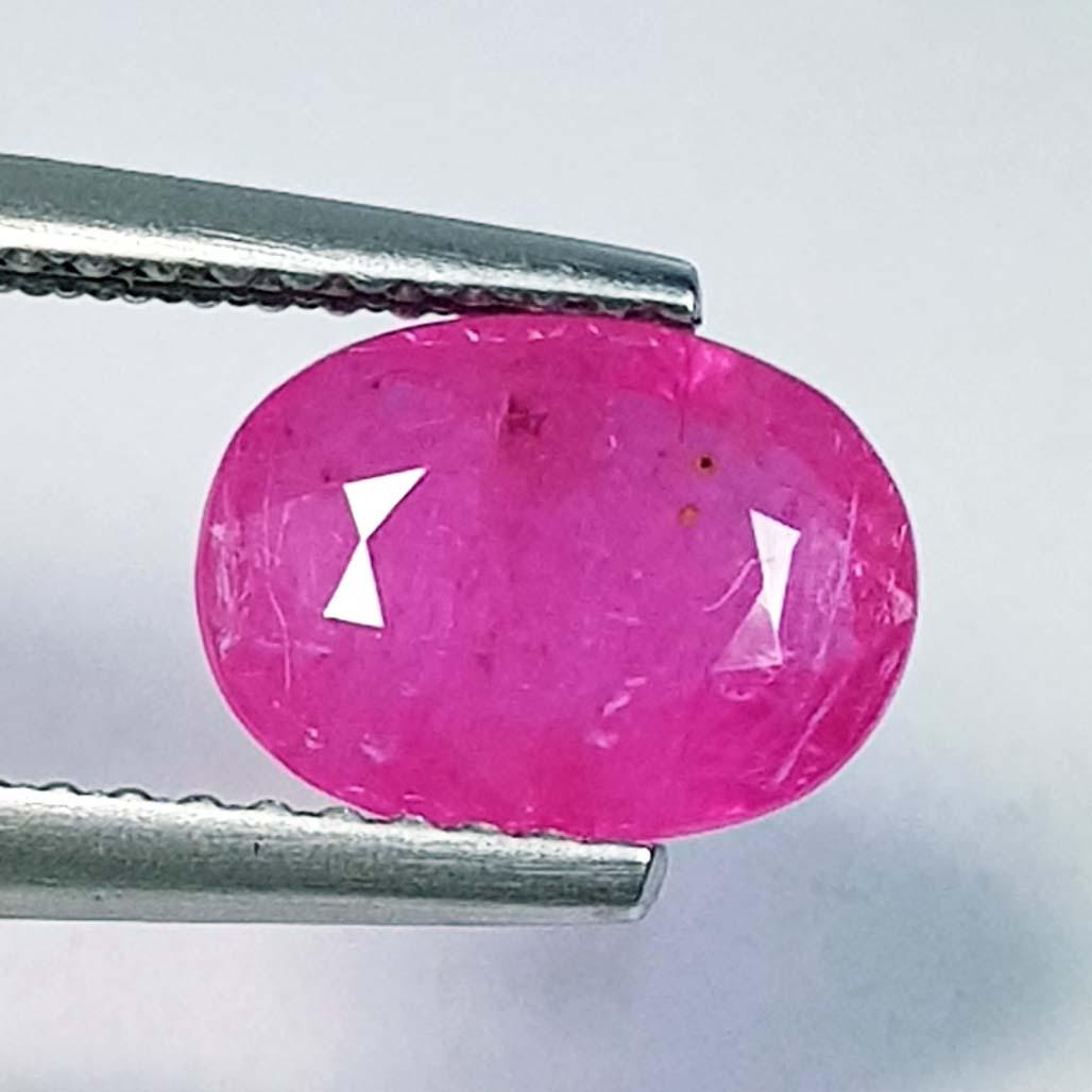 1.76 Ctz Unheated Pink Natural Ruby (1 of 4)