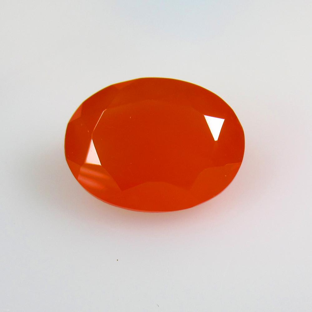 8.71 Ctw Natural Orange Carnelian Oval Cut: No Reserve! Title: 8.71 Ctw Natural Orange Carnelian Oval Cut Stone Clarity: Semi-Transparent Gemstones: Natural Carnelian Carat Weights: 8.71 Size/Dimensions: 16.10 x 12.10 x 7.30 mm Additional Infor