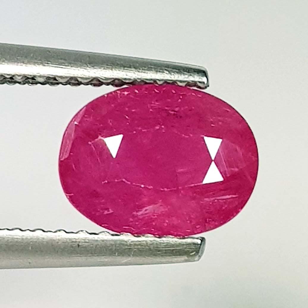 1.47 Ctz Unheated Pink Natural Ruby (1 of 4)