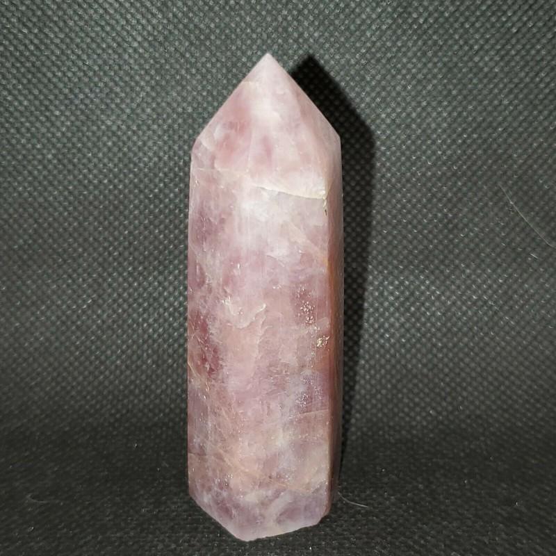 Rose quartz stone crystal mineral tower statuette gem (1 of 4)