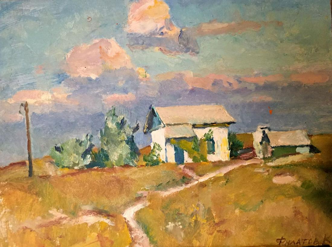 Oil painting Clear day Konstantin Vladimirovich Filatov (1 of 8)