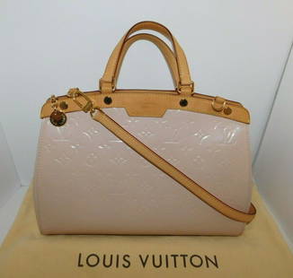 LOUIS VUITTON Bag Monogram Vernis Brea MM Shoulder Hand Rose Angelique Auth A352: SKU A352 Pre-Owned 100% Authentic LOUIS VUITTON VERNIS BREA MM Rose Angelique RATING: B...Very Good, well maintained, shows minor signs of wear MATERIAL: vernis, patent leather STRAP: adjustable,