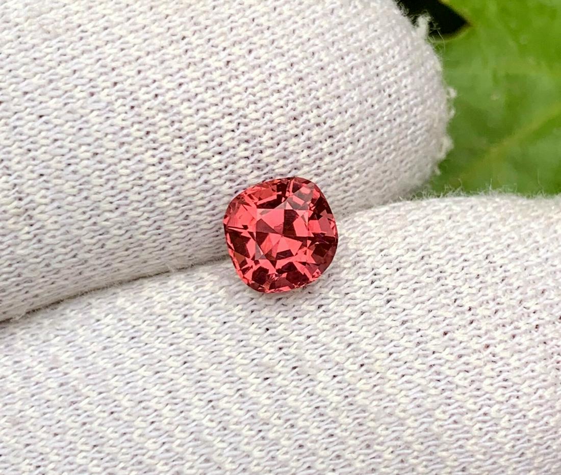 Cushion Cut Reddish Pink Spinel Gemstone From Badakhshan Afghanistan , Ring Size Spinel Gemstone - (1 of 6)