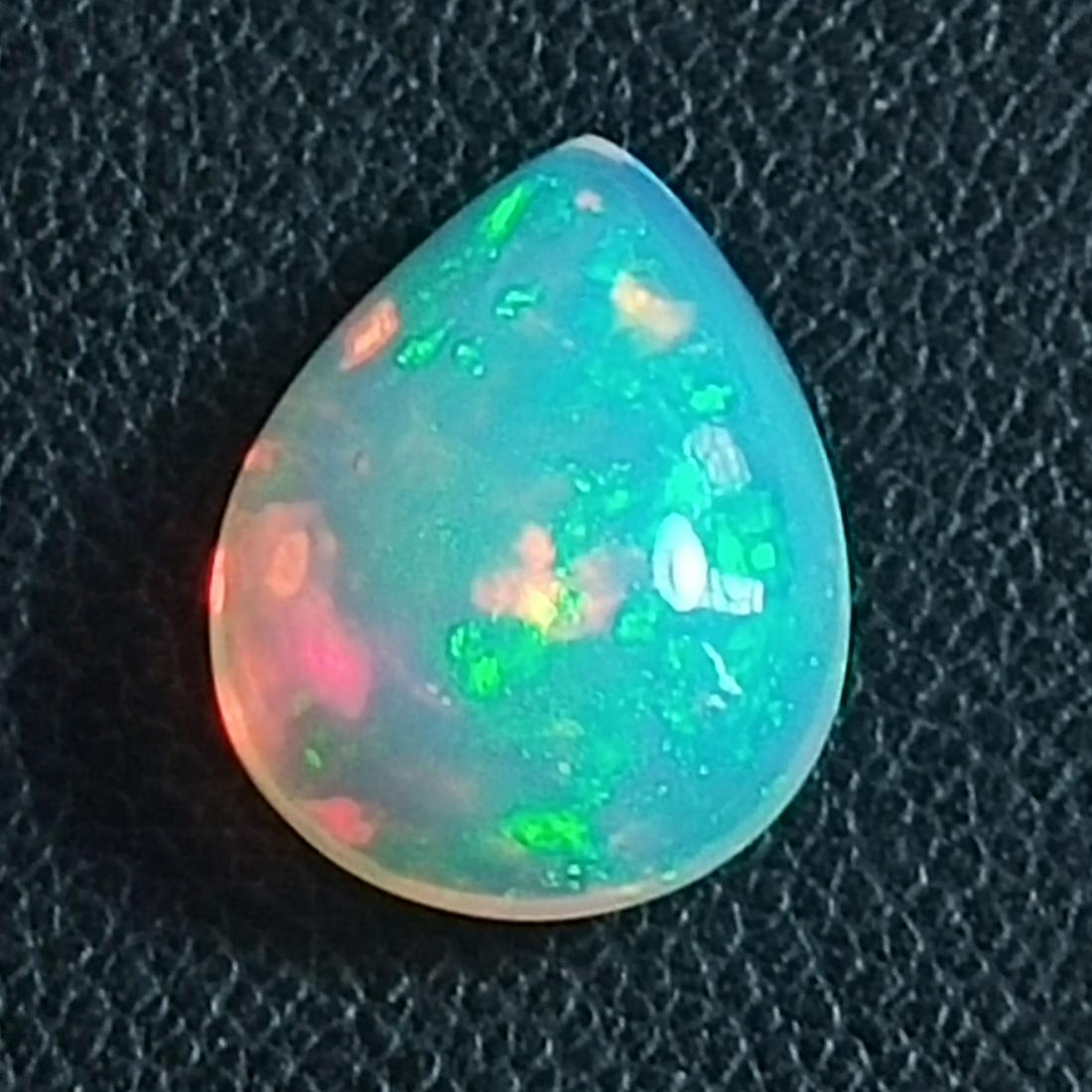 3.55 CTS STUNNING PEAR ! NATURAL MULTI COLOR OPAL LOOSE GEMSTONES (1 of 7)