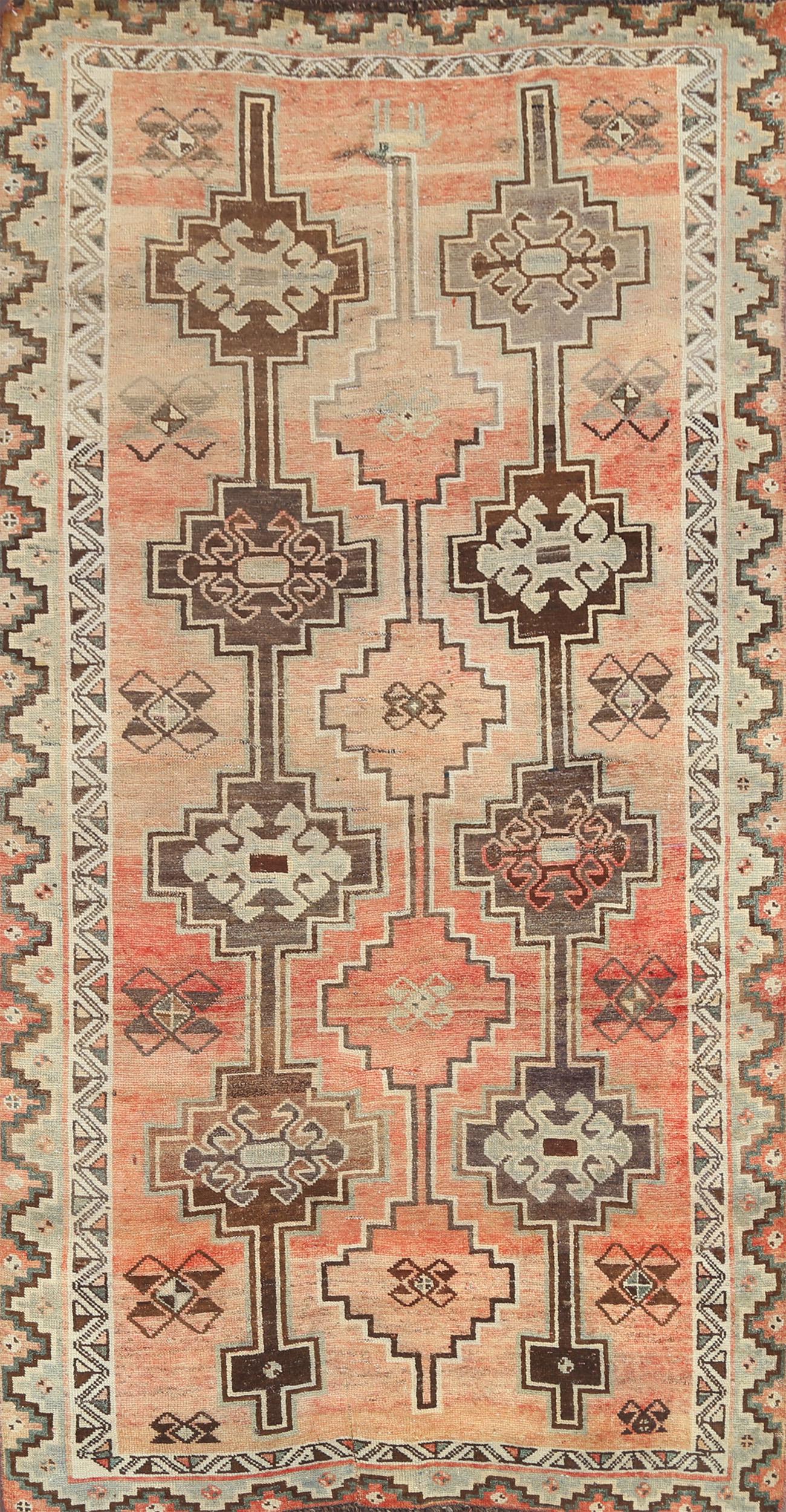 Antique Shiraz Wool Persian Area Rug 5x9 (1 of 20)