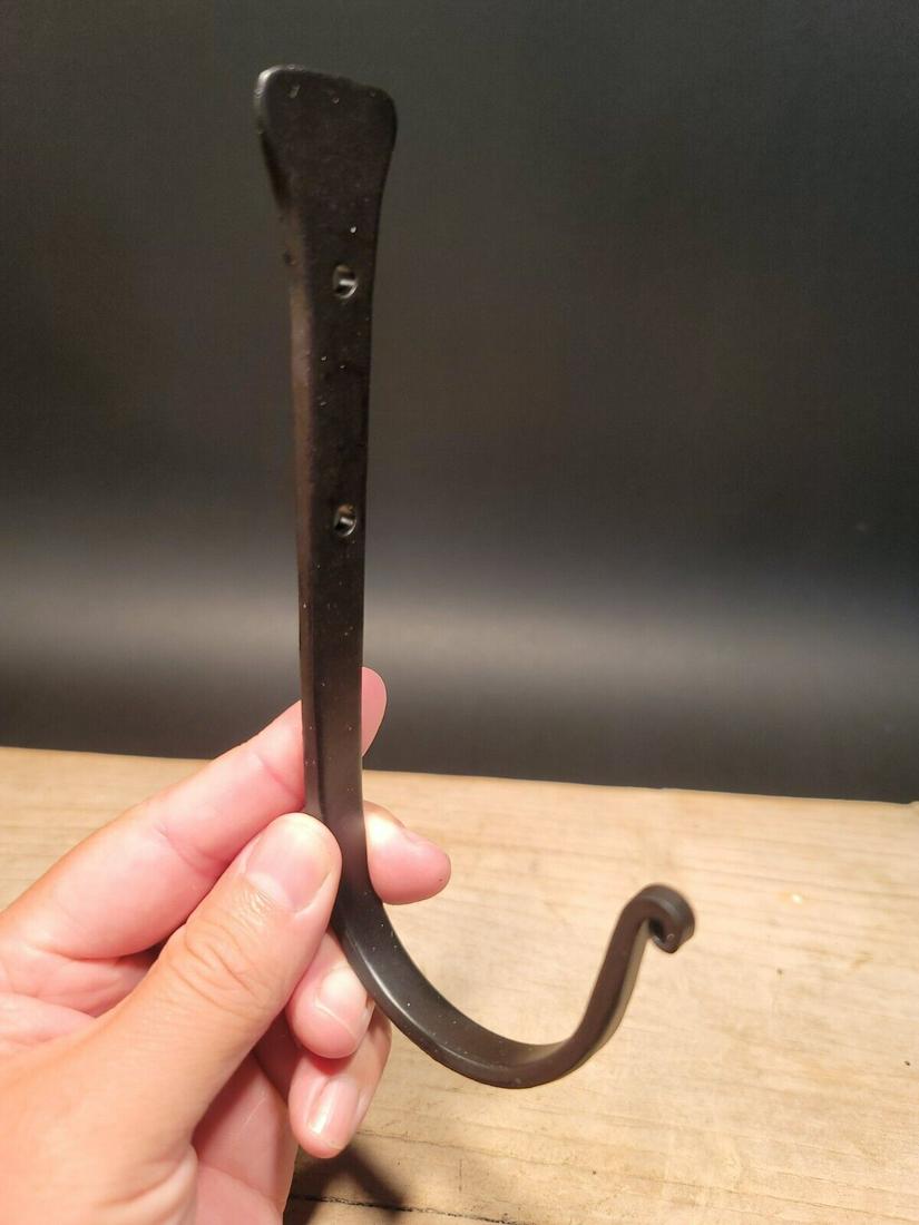 Blacksmith Forged Iron Hook Hanger (1 of 12)
