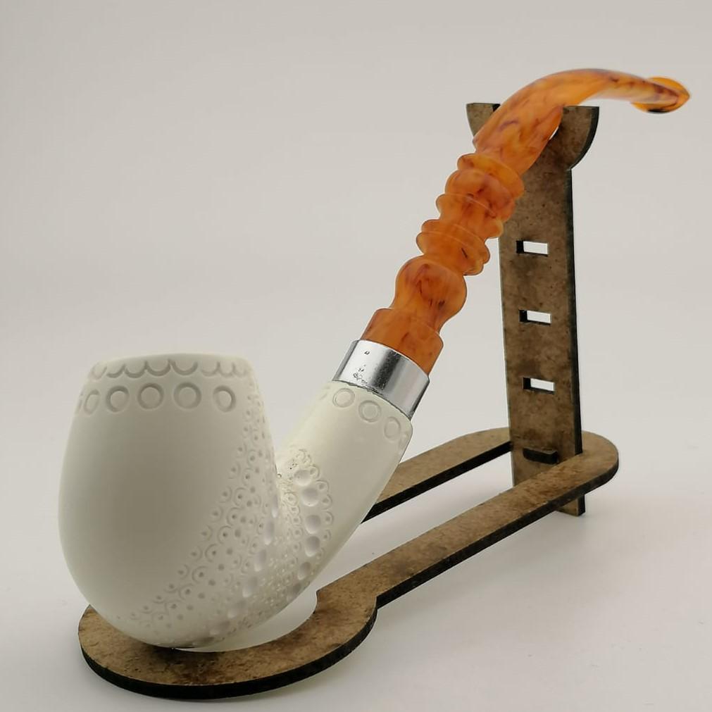 Classic bend stem,Meerschaum Pipe (1 of 8)