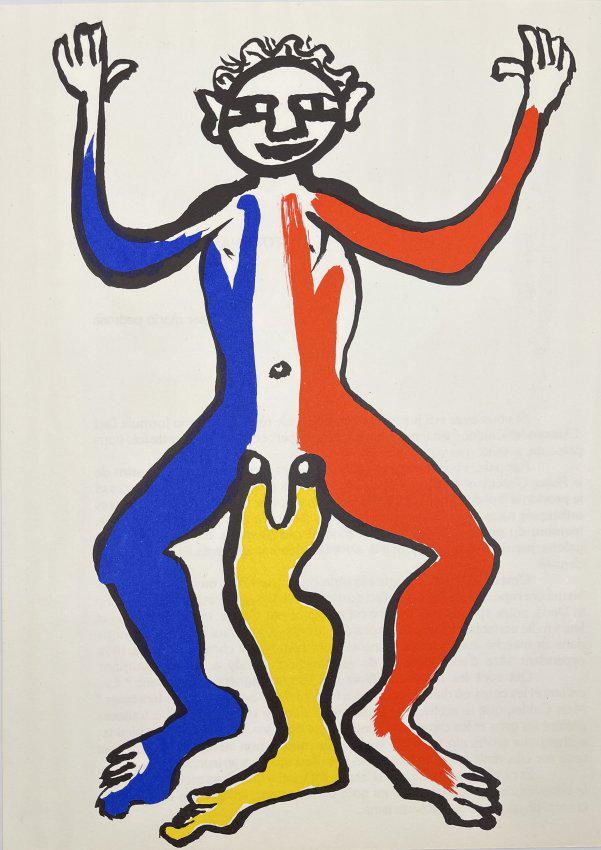 Alexander Calder - "Three Legged Man - 1973" (1 of 5)