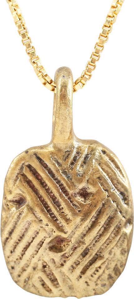 RARE VIKING WARRIOR'S BRACELET PENDANT, 10th-11th C.AD (1 of 4)