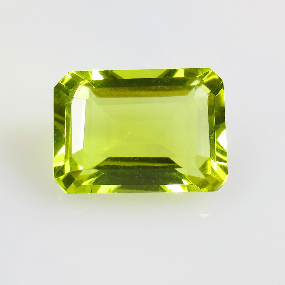 7.03 Ctw Natural Lemon Quartz Octagon Cut: No Reserve! Title: 7.03 Ctw Natural Lemon Quartz Octagon Cut Clarity: VVS Gemstone: Natural Lemon Quartz Carat Weight: 7.03 Size/Dimensions: 14.00 x 10.10 x 6.70 mm Additional Information: Top Class L