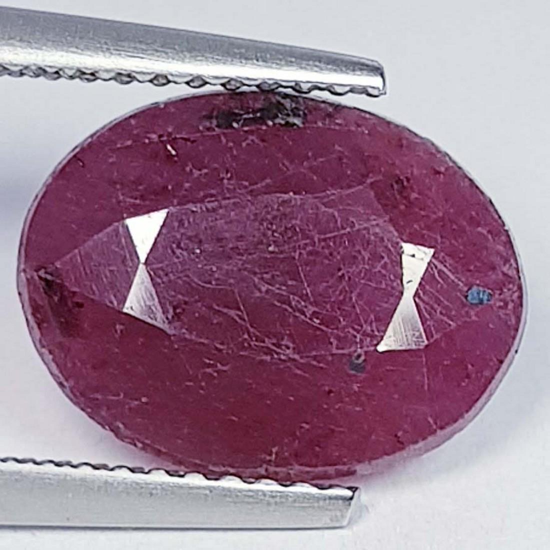 6.55 ctz Natural Ruby (1 of 3)