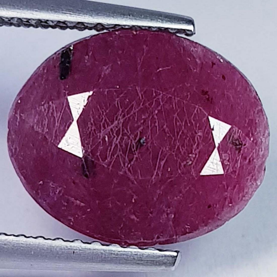 5.93 ctz Natural Ruby (1 of 3)