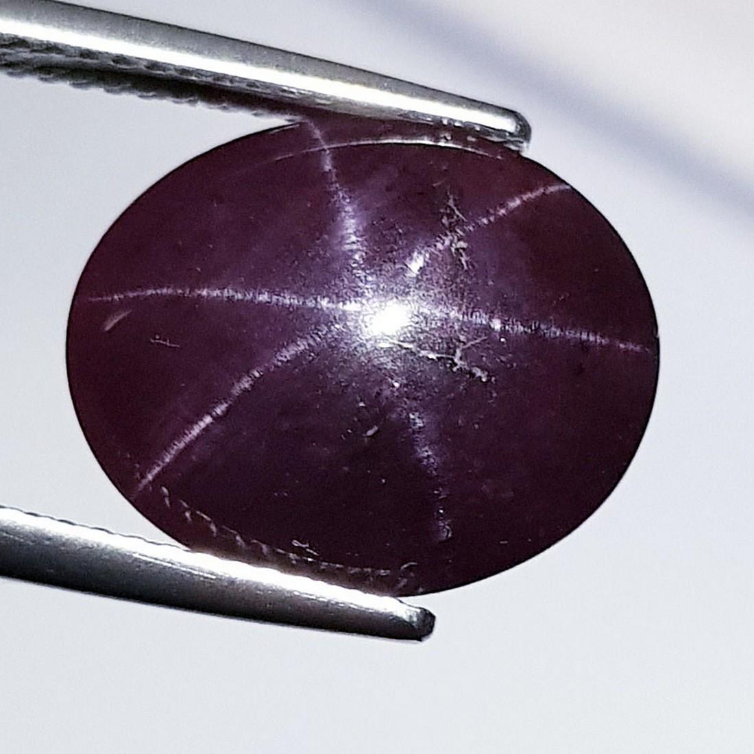 8.87 Ctz " Rare Pink Gem " Natural Star Garnet (1 of 4)