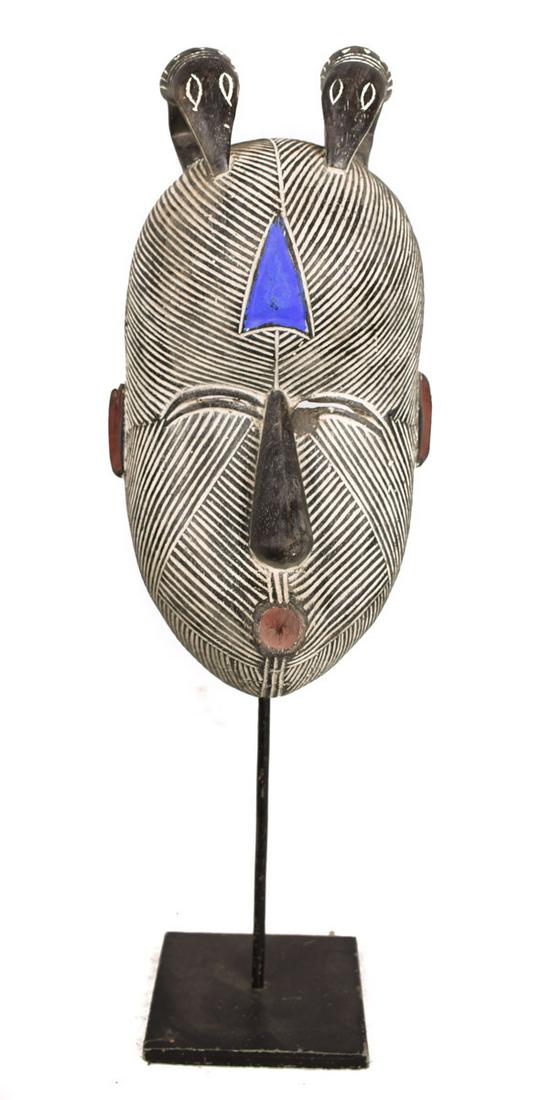 Dance mask - Wood - Yaure - Ivory Coast (1 of 8)
