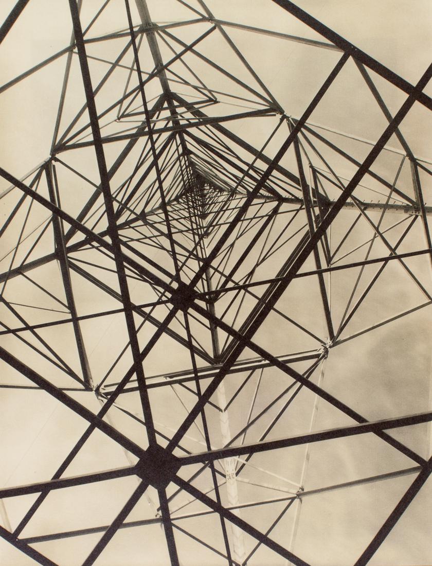 MARGARET BOURKE-WHITE - NBC Transmission Tower, 1934: Artist: Margaret Bourke-White Title: NBC Transmission Tower, 1934 Medium: Photo Litho, 2016, Belgium Dimensions: 8.45x11.05" Description: Heat Wax Mounted on 11x14" Conservation Board Artist Bio: Marg