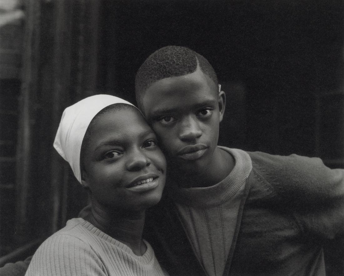 BRUCE DAVIDSON - East 100th Street, 1966-68: Artist: Bruce Davidson Title: East 100th Street, 1966-68 Medium: Photo Litho, 2009, Germany Dimensions: 9.6x7.7" Description: Heat Wax Mounted on 11x14" Conservation Board Artist Bio: Bruce Davidson i