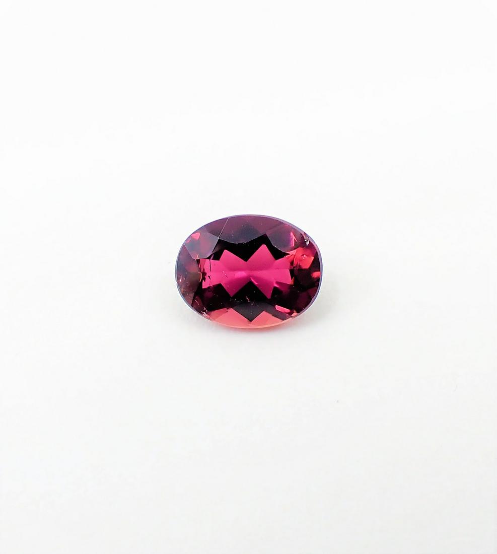 Rubellite Tourmaline - 1.60 ct: Title: Rubellite Tourmaline - 1.60 ct Description: Natural Gemstone: Tourmaline Carat Weight: 1.60 ct Size/Dimensions: 8.60 x 6.60 x 4.00 mm Additional Information: Natural Rubellite Tourmaline facete
