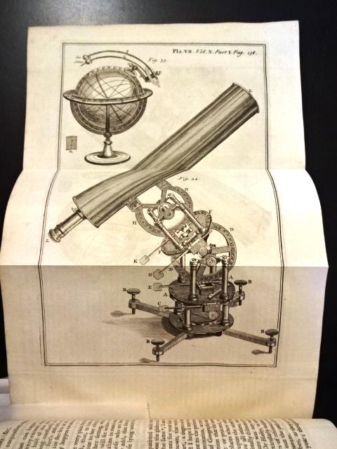 1756 Fine English Leather Science Astronomy (1 of 9)