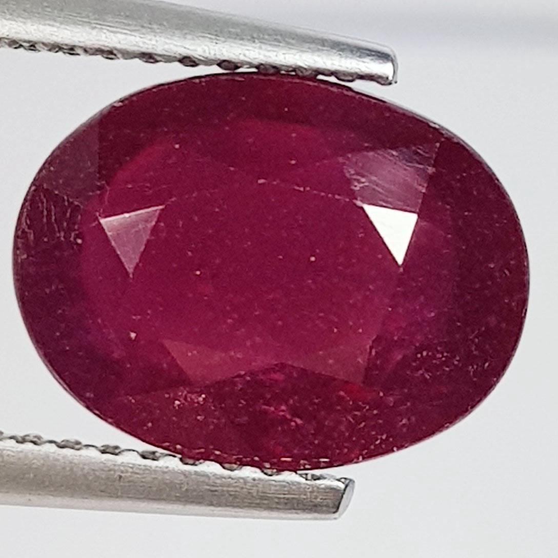 3.95 Ctz Natural Red Ruby (1 of 4)
