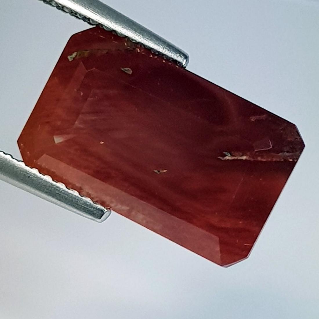 6.45 Ctz Natural Gem  Red Andesine (1 of 5)