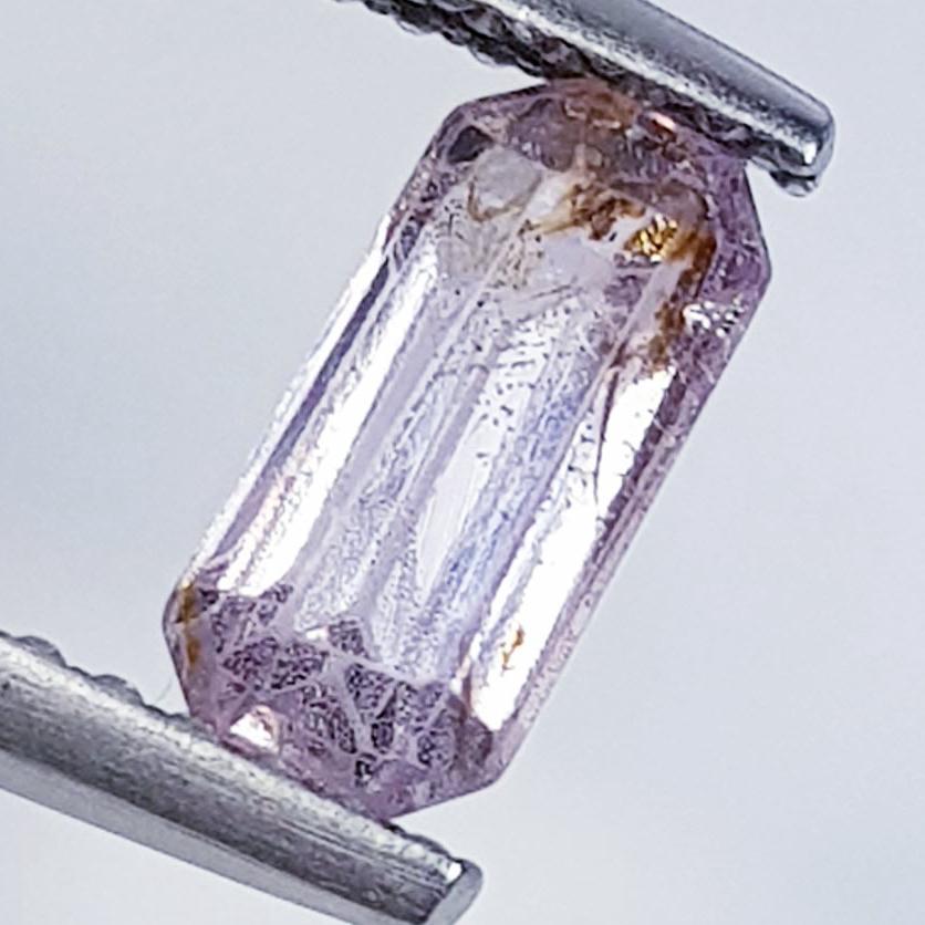 0.89 Ctz Natural Purple Spinel: No Reserve! Title: 0.89 Ctz Natural Purple Spinel Color/Clarity: Purple / VS Gemstone: Spinel Carat Weight: 0.89 Size/Dimensions: 8.00 x 3.70 x 3.00 Additional Information: Burma / Octagon Shipping:<