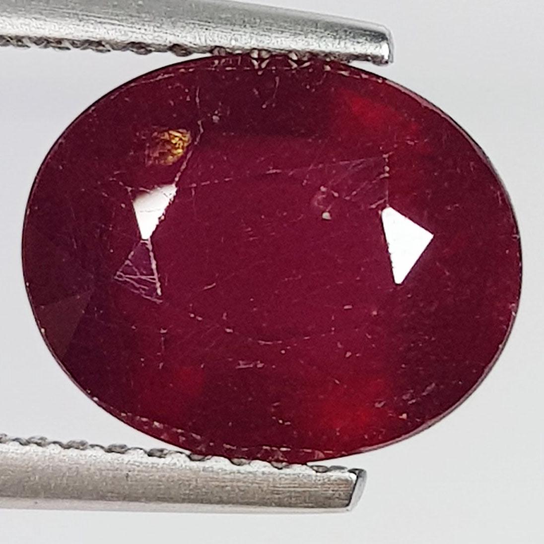 4.96 Ctz Natural Red Ruby (1 of 4)