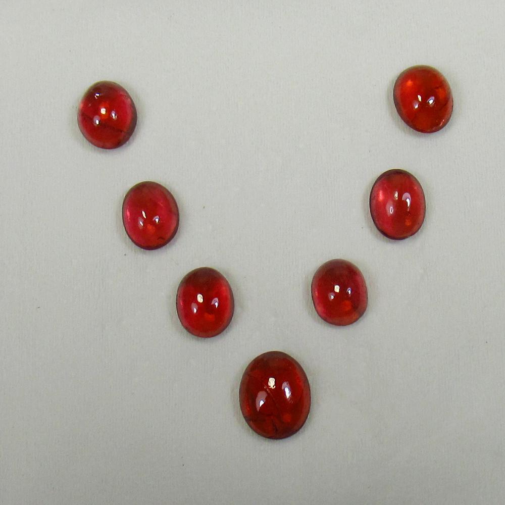 5.78 Ctw Natural 7 Spinel Oval Necklace Set: No Reserve! Title: 5.78 Ctw Natural 7 Spinel Oval Necklace Set Stone Clarity: Transparent Gemstones: Natural Spinel Carat Weights: 5.78 Size/Dimensions: 5.6x4.7 - 7.1x5.8 mm / 7 Pc's Additional Inform