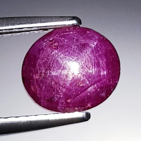 3.83 Ctz Natural Pink Star Ruby (1 of 4)