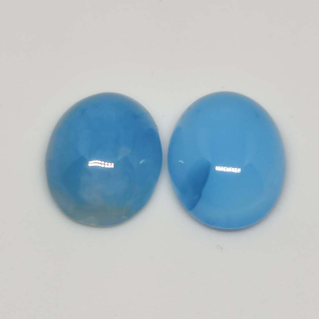 6.60 ct Natural Blue Chalcedony: No Reserve! Title: 6.60 ct Natural Blue Chalcedony Additional Information: Gemstones: Chalcedony Carat Weights: 6.60 ct Size/Dimensions: 11 X 9 mm Materials & Techniques: Chalcedony Shipping: Domestic