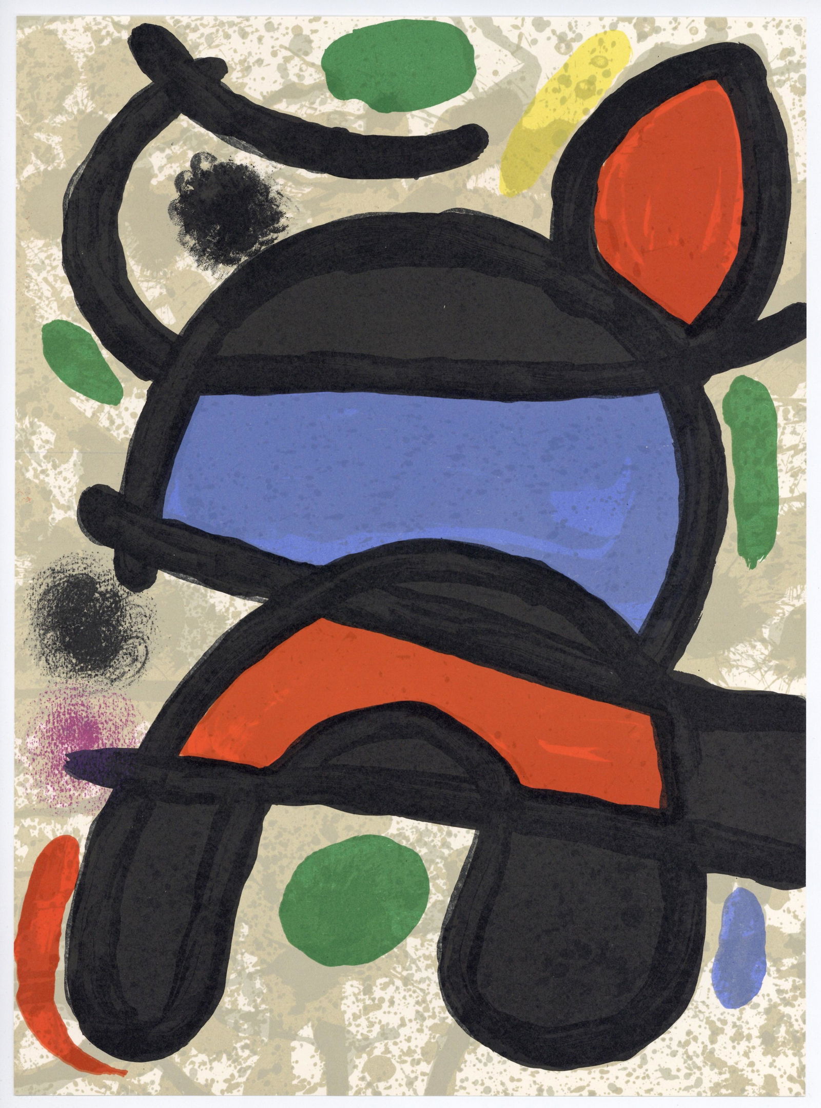 Joan Miro lithograph, 1970 (1 of 1)