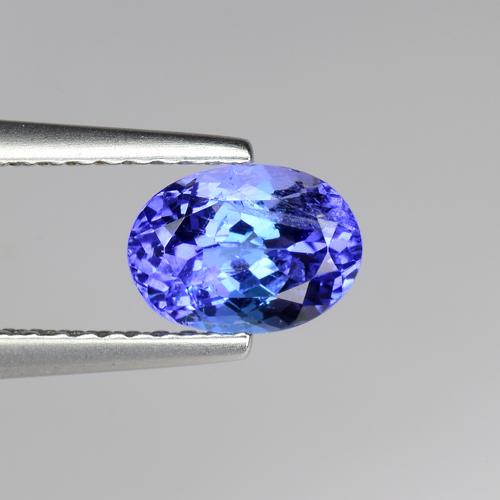 1.10 CTS 100 % NATURAL TANZANITE OVAL SHAPE GOOD COLOR LOOSE GEMSTONES: Title: 1.10 CTS 100 % NATURAL TANZANITE OVAL SHAPE GOOD COLOR LOOSE GEMSTONES Carat Weights: 1.1 Size/Dimensions: 7.0 x 5.0 x 3.9 MM Additional Information: CLARITY VS TANZANIA Reserve: $50.00 Shippin