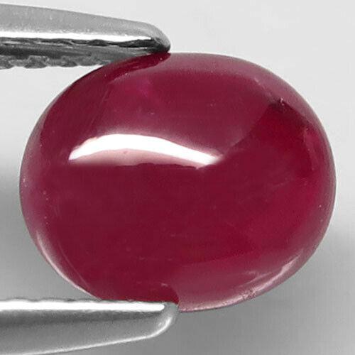 2,00 ct Natural Top Red Ruby 2,00 ct: Title: 2,00 ct Natural Top Red Ruby 2,00 ct Color/Clarity: red semi-transparent Gemstones: Natural Top Red Ruby 2,00 ct Carat Weights: 2,00 ct Size/Dimensions: 8x6,6x3,6 Origin: burma Reserve: $85.00 