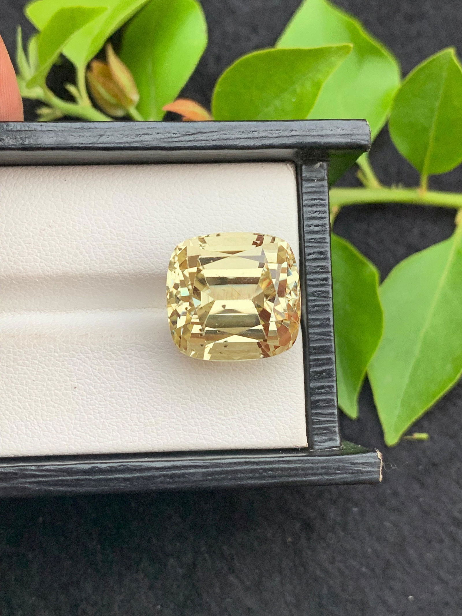 Kunzite Loose Gemstone, Natural Triphane Kunzite, Faceted Cushion Shape Kunzite, Engagement Ring, (1 of 5)