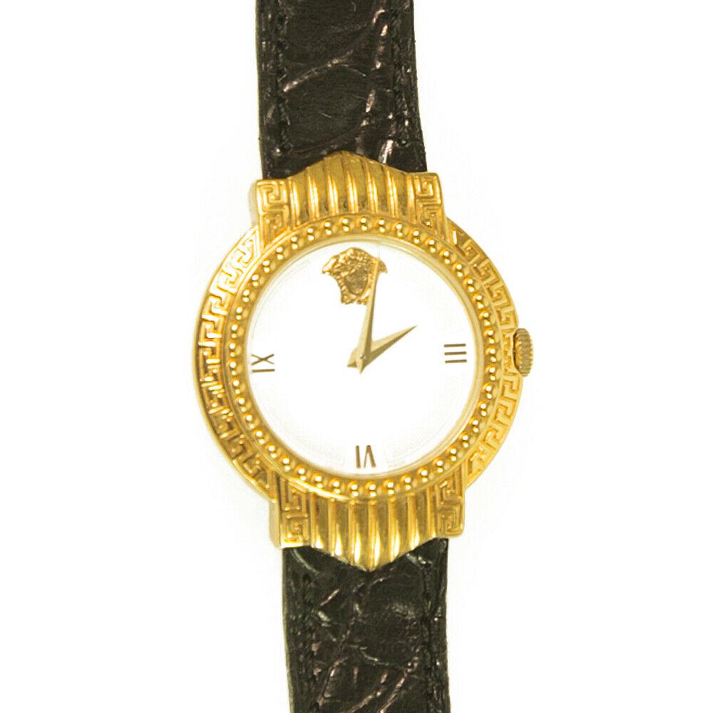Gianni versace watch store gold plated
